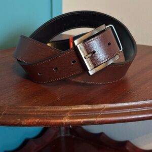 NWT Men's Dockers Reversible Brown or Black Leather Belt Size 36